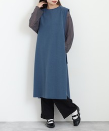 EGLANTINE フェエイクウールロングジレ