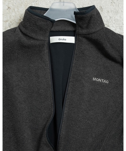 anuke（アンヌーク）の「Fleece Zip Vest（ベスト）」 - WEAR