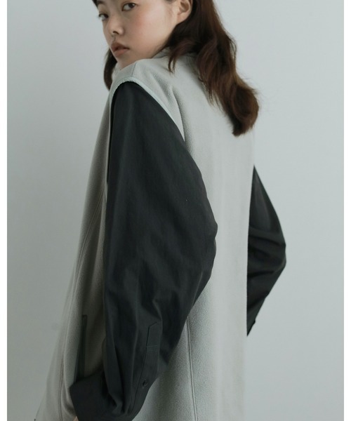 セール】Fleece Zip Vest（ベスト）｜anuke（アンヌーク）の