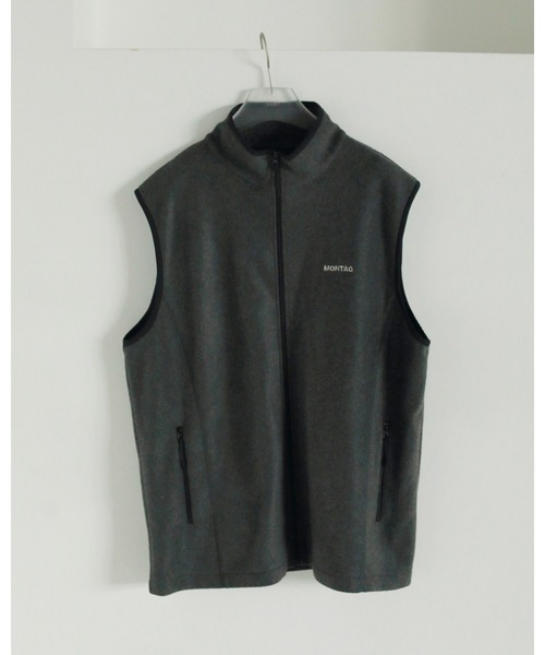 anuke（アンヌーク）の「Fleece Zip Vest（ベスト・レディース・ブルー系その他/チャコールグレー・36inch/38inch）」の12枚目の写真