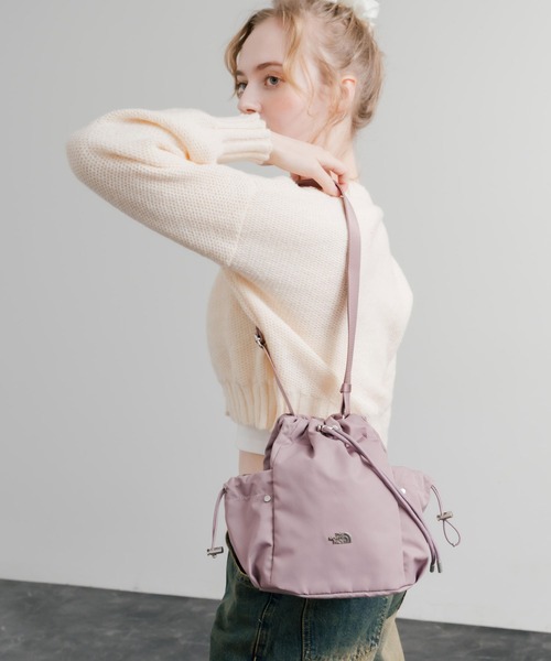 THE NORTH FACE(ザノースフェイス)の「日本未展開モデル THE NORTH FACE ザ・ノースフェイス WHITE LABEL ホワイトレーベル BONNEY BUCKET BAG MINI/2WAYショルダーバッグ(ショルダーバッグ・レディース・ブラック/クリーム/スモークピンク・FREE)」の20枚目の写真