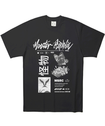 MONSTER REPUBLIC（モンスターリパブリック）の「フライミックスホワイトTシャツブラック（Tシャツ/カットソー）」