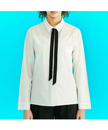 ERER（エルエル）の「Ribbon Detail Shirt White（シャツ/ブラウス）」