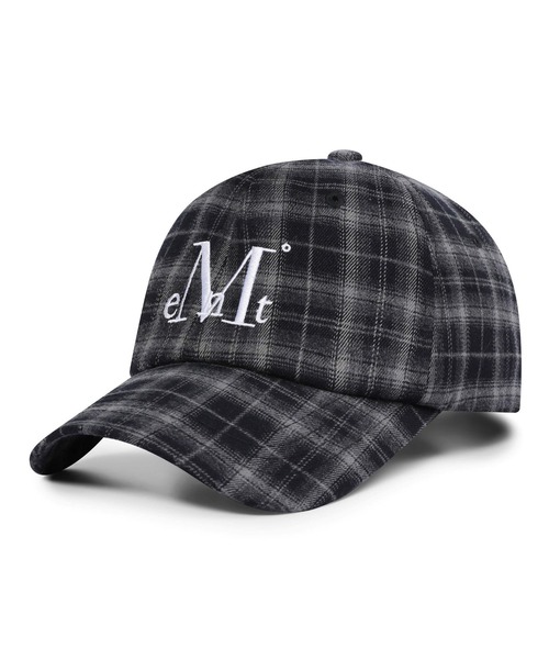 MUCENT（ムセント）の「【UNISEX】MUCENT／シグネチャーチェックCAP（キャップ・レディース・ブラック・FREE）」の5枚目の写真