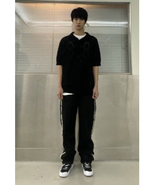 MASSNOUN（マスノウン）の「ダブルインシジョンデニムパンツ MSTJP001-BK（デニムパンツ・レディース・その他・MEDIUM/SMALL）」の13枚目の写真