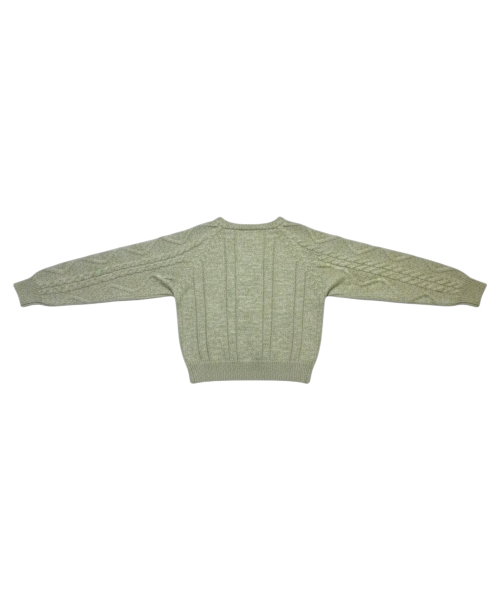 BORN SLIPPY(ボーンスリッピー)の「Soft Wool Cable Knit Sweater (Green)(ニット/セーター・レディース・その他・FREE)」の6枚目の写真