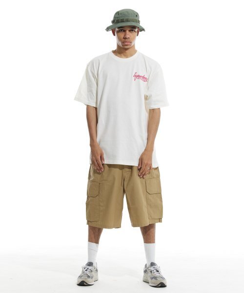CREAM SODA LAB(クリームソーダラボ)の「バスケットボールレッスン.1 半袖Tシャツ アイボリーピンク(Tシャツ/カットソー・レディース・その他・XX-LARGE/MEDIUM/LARGE/X-LARGE)」の6枚目の写真