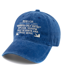 WICK（ウィック）の「25007 SEOUL ストーンウォッシュドボールキャップ（キャップ）」