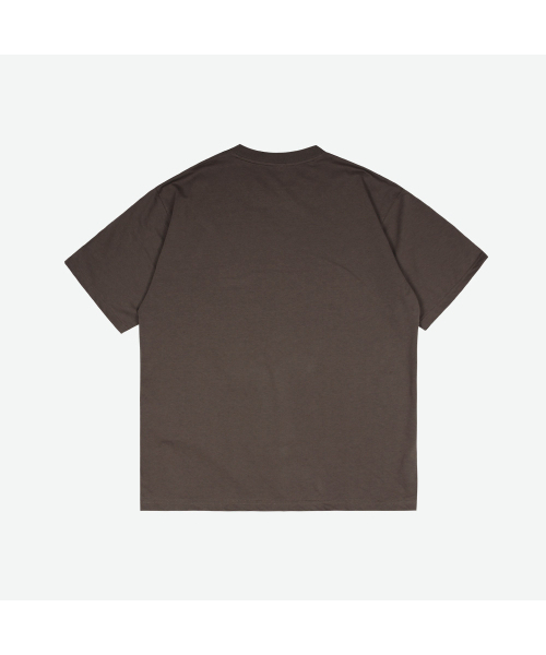 WEIRDWORLD(ウィアード ワールド)の「ベーシックウェーブロゴTシャツブラウン(Tシャツ/カットソー・レディース・ブラウン・LARGE/X-LARGE/MEDIUM)」の3枚目の写真