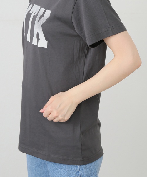 Deuxieme Classe（ドゥーズィエムクラス）の「【DENIMIST/デニミスト】 DENIMIST CLASSIC TSHIRT（Tシャツ/カットソー・レディース・チャコールグレー・FREE）」の10枚目の写真