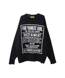 HYSTERIC GLAMOUR｜ヒステリックグラマーのニット/セーター（ブラック