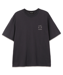 ヤオンイオーバーサイズ半袖Tシャツ (VNDTS214) チャコール