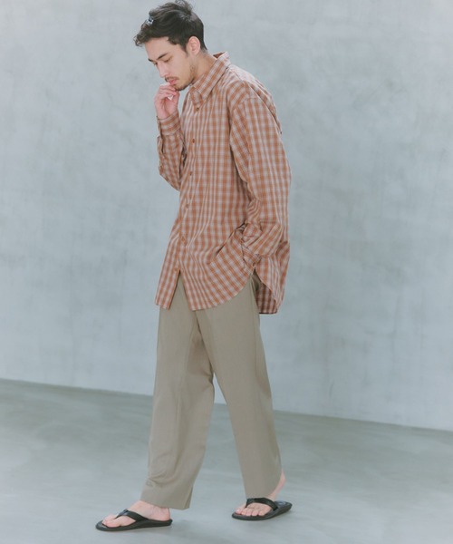 NewAnce(ニュアンス)の「【NewAnce】Hopsack Pants(その他パンツ・メンズ・ベージュ/ネイビー/ブラック・S/L/M)」の12枚目の写真
