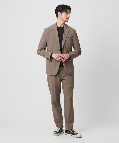 BEAUTY&YOUTH UNITED ARROWS（ビューティーアンドユースユナイテッドアローズ）の「【WEB限定】 360°MASTER スマート イージーパンツ NO.3 セットアップ対応 撥水 ストレッチ ウォッシャブル（その他パンツ・メンズ・ダークグレー/ベージュ/ネイビー/ブラック・S/M/L/XL）」の19枚目の写真