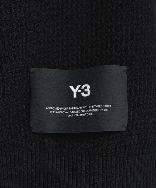 Y-3（ワイスリー）の「Y-3 KNIT TOP（ニット/セーター・レディース・ブラック×ホワイト・X-SMALL/SMALL/XX-SMALL/MEDIUM）」の6枚目の写真