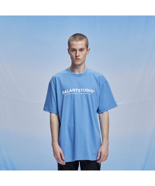 BALANT(バラント)の「アンタイトルユニット ベーシックTシャツ - ライトブルー(Tシャツ/カットソー・メンズ・その他・MEDIUM/LARGE)」の1枚目の写真