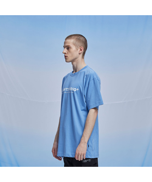 BALANT(バラント)の「アンタイトルユニット ベーシックTシャツ - ライトブルー(Tシャツ/カットソー・メンズ・その他・MEDIUM/LARGE)」の2枚目の写真