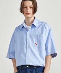 ペリカンオックスフォードシャツブルー