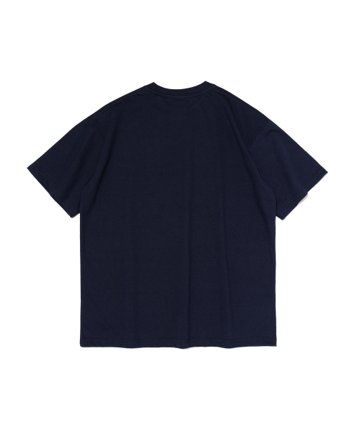 OUNDERR(オアンダーアール)の「CHAOS LOGO 半袖Tシャツ (ネイビー)(Tシャツ/カットソー・レディース・その他・SMALL/MEDIUM/LARGE/X-LARGE/XX-LARGE)」の2枚目の写真