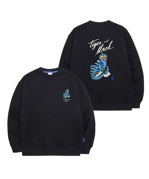 OHP（ワンハンドレッドパーセント）の「OHPxDK.JOON ホジャクド 裏起毛 スウェット6（スウェット・レディース・ブラック/ダークグレー/Beige・M(95)/L/2XL/XL/4XL/3XL）」の8枚目の写真