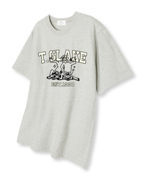 トゥドッグ オーバーサイズ 半袖Tシャツ オートミール