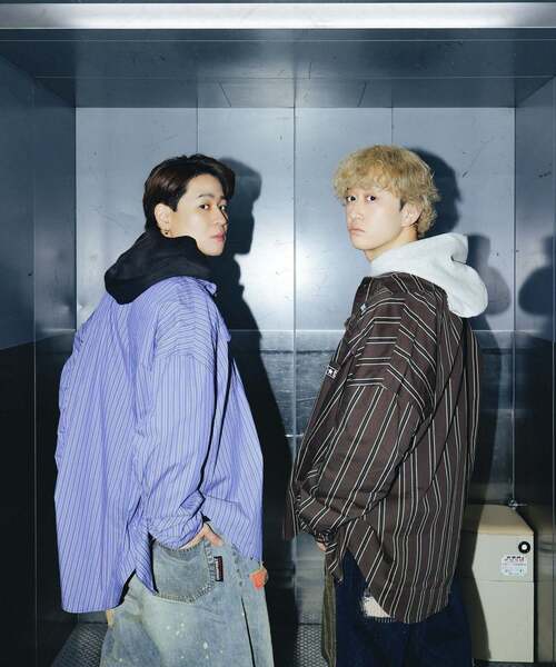 CONVERSE TOKYO（コンバーストウキョウ）の「【over print】BREAK WIDE SHIRTS（シャツ/ブラウス・レディース・ブルー/ブラウン・LARGE/MEDIUM）」の21枚目の写真