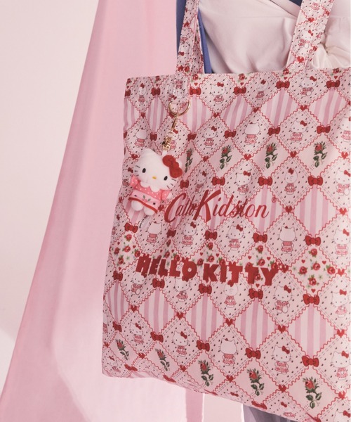Cath Kidston(キャスキッドソン)の「Cath Kidston × Hello Kitty トートバッグ(トートバッグ・レディース・ピンク/アイボリー・FREE)」の3枚目の写真