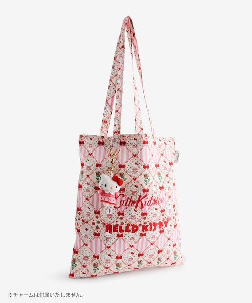 Cath Kidston(キャスキッドソン)の「Cath Kidston × Hello Kitty トートバッグ(トートバッグ・レディース・ピンク/アイボリー・FREE)」の6枚目の写真