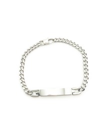 Import & Select（インポートアンドセレクト）の「KISHOKACHI 希少価値 プレートバーデザイン喜平チェーンステンレスブレスレッド（ブレスレット）」