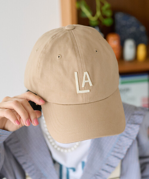 FREAK'S STORE(フリークスストア)の「C.B.C by COOPERSTOWN BALL CAP × FREAK'S STORE/クーパーズタウン ボールキャップ 別注 フェルト ロゴキャップ(キャップ・レディース・ベージュ/ネイビー/その他1/ブラウン・ONE SIZE)」の8枚目の写真