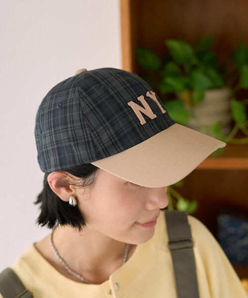 FREAK'S STORE(フリークスストア)の「C.B.C by COOPERSTOWN BALL CAP × FREAK'S STORE/クーパーズタウン ボールキャップ 別注 フェルト ロゴキャップ(キャップ・レディース・ベージュ/ネイビー/その他1/ブラウン・ONE SIZE)」の13枚目の写真