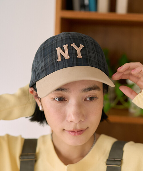 FREAK'S STORE(フリークスストア)の「C.B.C by COOPERSTOWN BALL CAP × FREAK'S STORE/クーパーズタウン ボールキャップ 別注 フェルト ロゴキャップ(キャップ・レディース・ベージュ/ネイビー/その他1/ブラウン・ONE SIZE)」の14枚目の写真