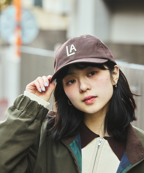 FREAK'S STORE(フリークスストア)の「C.B.C by COOPERSTOWN BALL CAP × FREAK'S STORE/クーパーズタウン ボールキャップ 別注 フェルト ロゴキャップ(キャップ・レディース・ベージュ/ネイビー/その他1/ブラウン・ONE SIZE)」の18枚目の写真
