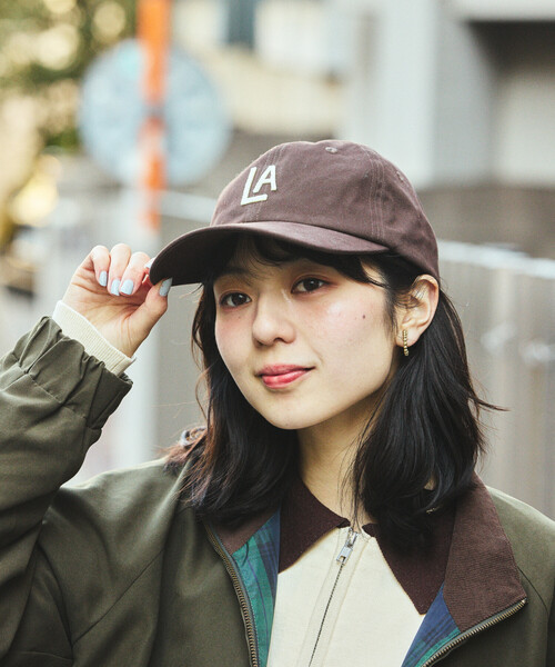 FREAK'S STORE(フリークスストア)の「C.B.C by COOPERSTOWN BALL CAP × FREAK'S STORE/クーパーズタウン ボールキャップ 別注 フェルト ロゴキャップ(キャップ・レディース・ベージュ/ネイビー/その他1/ブラウン・ONE SIZE)」の19枚目の写真