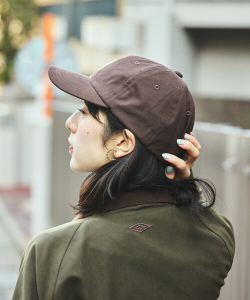 FREAK'S STORE(フリークスストア)の「C.B.C by COOPERSTOWN BALL CAP × FREAK'S STORE/クーパーズタウン ボールキャップ 別注 フェルト ロゴキャップ(キャップ・レディース・ベージュ/ネイビー/その他1/ブラウン・ONE SIZE)」の21枚目の写真
