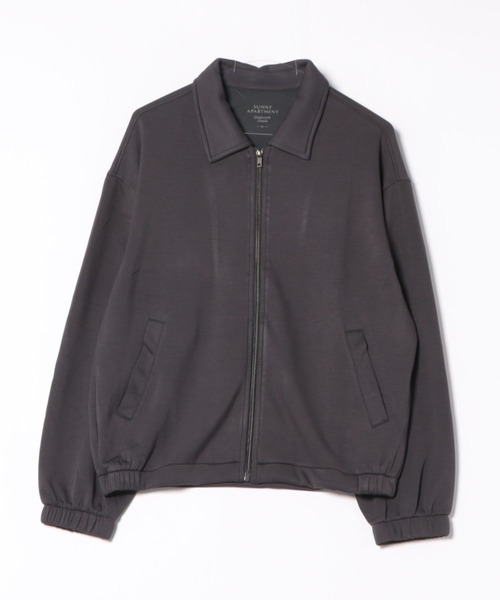 ８(eight)（エイト）の「ソフトダンボールスイングトップ(短丈)（ブルゾン・メンズ・スミクロ/ブラック・MEDIUM/LARGE）」の2枚目の写真