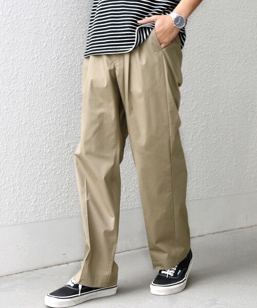 SHIPS any(シップス エニィ)の「SHIPS any:〈洗濯機可能〉SOLOTEX(R) タイプライター 2タック イージー パンツ◇(その他パンツ・メンズ・ベージュ/ネイビー・X-LARGE/LARGE/MEDIUM/SMALL)」の6枚目の写真