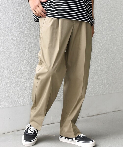 SHIPS any(シップス エニィ)の「SHIPS any:〈洗濯機可能〉SOLOTEX(R) タイプライター 2タック イージー パンツ◇(その他パンツ・メンズ・ベージュ/ネイビー・X-LARGE/LARGE/MEDIUM/SMALL)」の7枚目の写真
