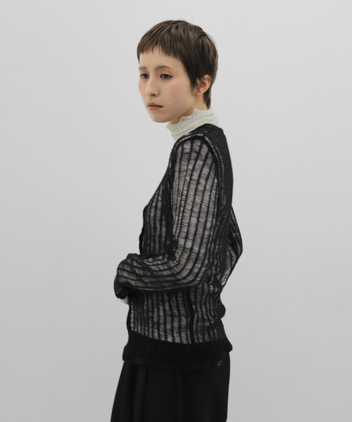 lit(リット)の「High Neck Tops(Tシャツ/カットソー・レディース・ライトカーキ/ブラウン/チャコールグレー/オフホワイト・FREE)」の15枚目の写真