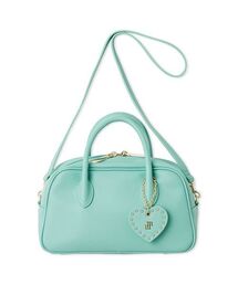 LILY BROWN | ハートチャーム付きボストンバッグ(ボストンバッグ)