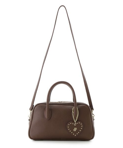 LILY BROWN（リリーブラウン）の「ハートチャーム付きボストンバッグ（ボストンバッグ・レディース・アイボリー/ミント/ブラウン・F）」の16枚目の写真