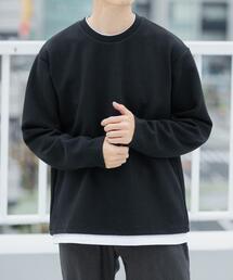 ITEMS URBANRESEARCH | フェイクレイヤードジオメジャカードTOPS(Tシャツ/カットソー)