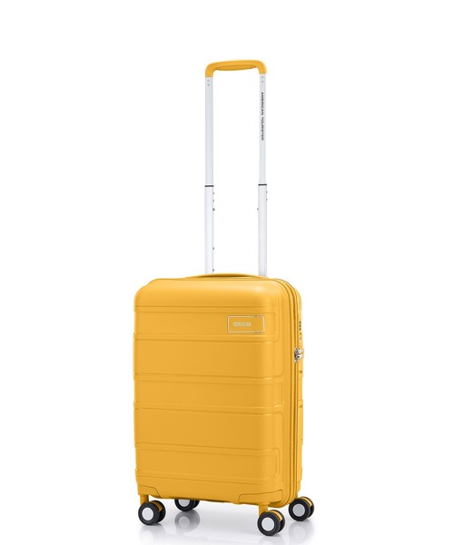 AMERICAN TOURISTER(アメリカンツーリスター)の「アメリカンツーリスター LITEVLO スピナー55/20 イエロー(スーツケース/キャリーバッグ・レディース・ライトイエロー系・S)」の1枚目の写真