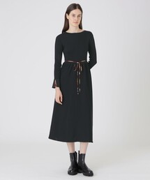 BLUE LABEL CRESTBRIDGE（ブルーレーベルクレストブリッジ）の「スポンディッシュポリエステルニットドレス（ワンピース）」