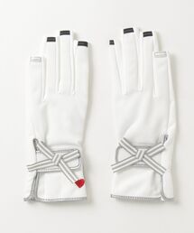 LANVIN SPORT（ランバンスポール）の「【HEART COLLECTION】指先オープングローブ【両手用】（ゴルフグッズ）」