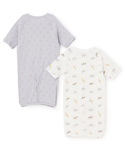 petit main(プティマイン)の「【弱酸性】7分袖2WAYオール(ロンパース・キッズ・ライトオレンジ系/ライトブルー/ピンク/ベージュ・50-70cm)」の7枚目の写真