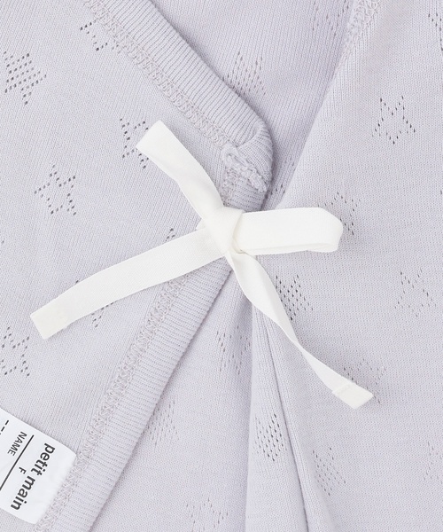 petit main(プティマイン)の「【弱酸性】7分袖2WAYオール(ロンパース・キッズ・ライトオレンジ系/ライトブルー/ピンク/ベージュ・50-70cm)」の14枚目の写真