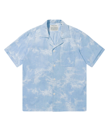 PRODESHIRT（プロデシャツ）の「[コンフォート] クバンオープンカラー デニムキャンプシャツ (ミスティブルー)（シャツ/ブラウス）」