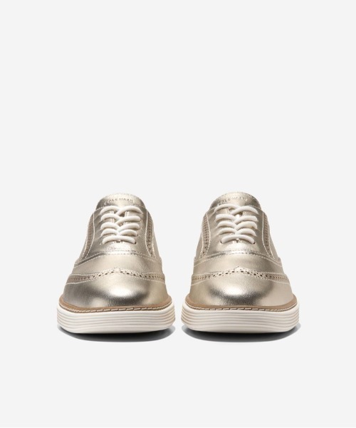 COLE HAAN(コールハーン)の「オリジナルグランド カマリン ウィングチップ オックスフォード womens(ドレスシューズ・レディース・ゴールド・5.5/5/9/8.5/8/7.5/7/6.5/6)」の3枚目の写真