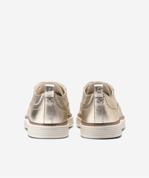 COLE HAAN(コールハーン)の「オリジナルグランド カマリン ウィングチップ オックスフォード womens(ドレスシューズ・レディース・ゴールド・5.5/5/9/8.5/8/7.5/7/6.5/6)」の4枚目の写真
